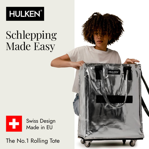 HULKEN folds flat for compact storage after use.