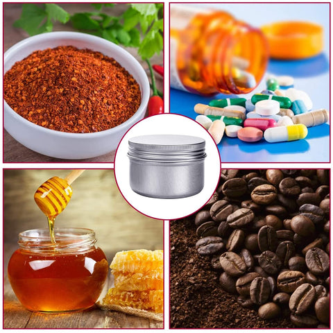 Rounded-edge Hulless aluminum tin designed for safe handling.