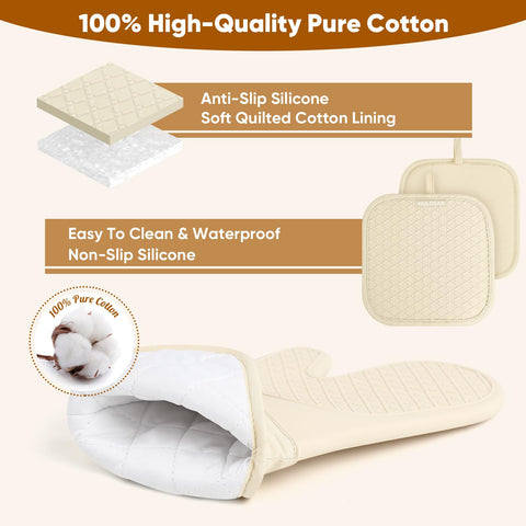 HULOSAN 100% cotton dish towels, ultra-absorbent for quick dry