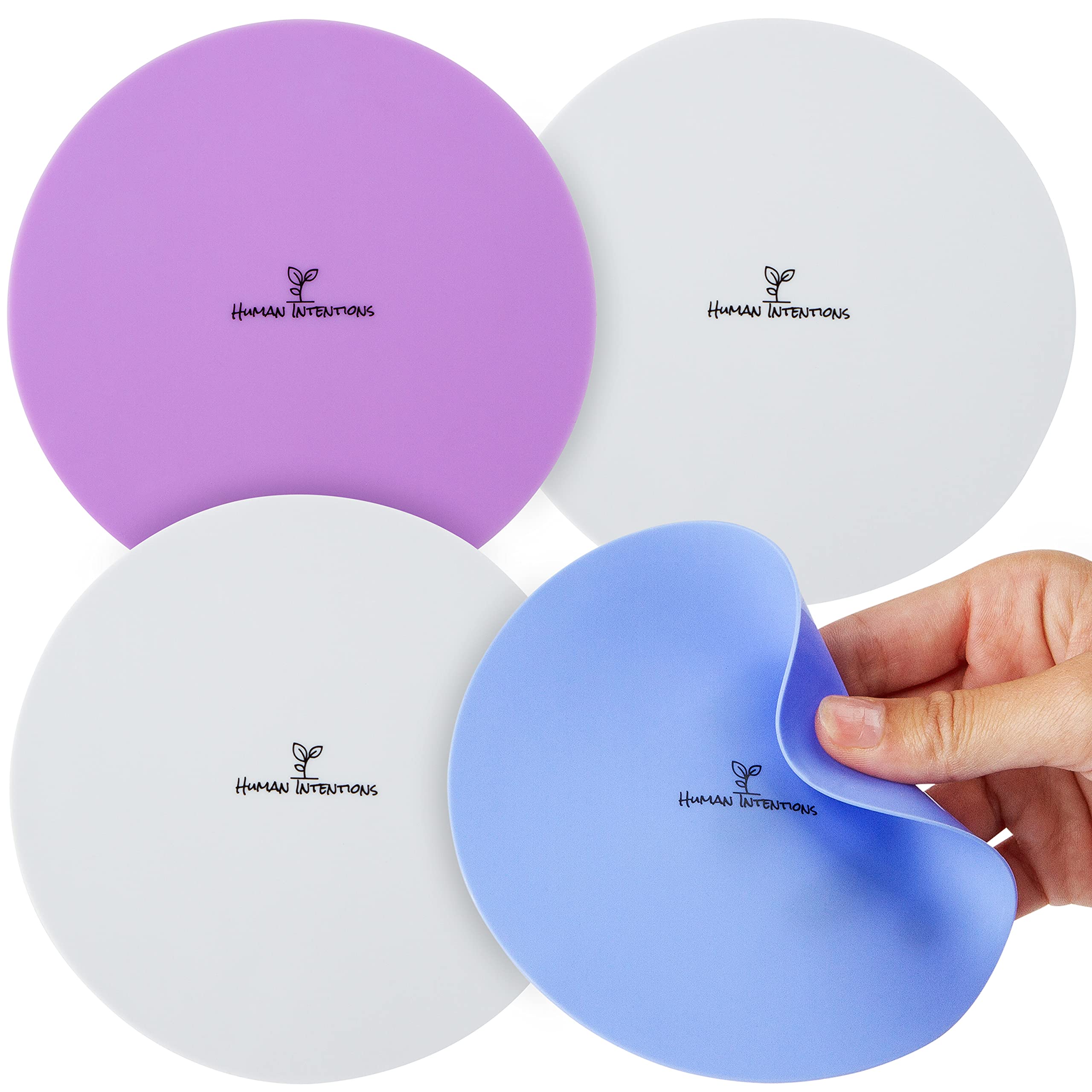 Human Intentions jar-opener 4pk packaging shows a ready-to-use kitchen helper for stubborn jars.