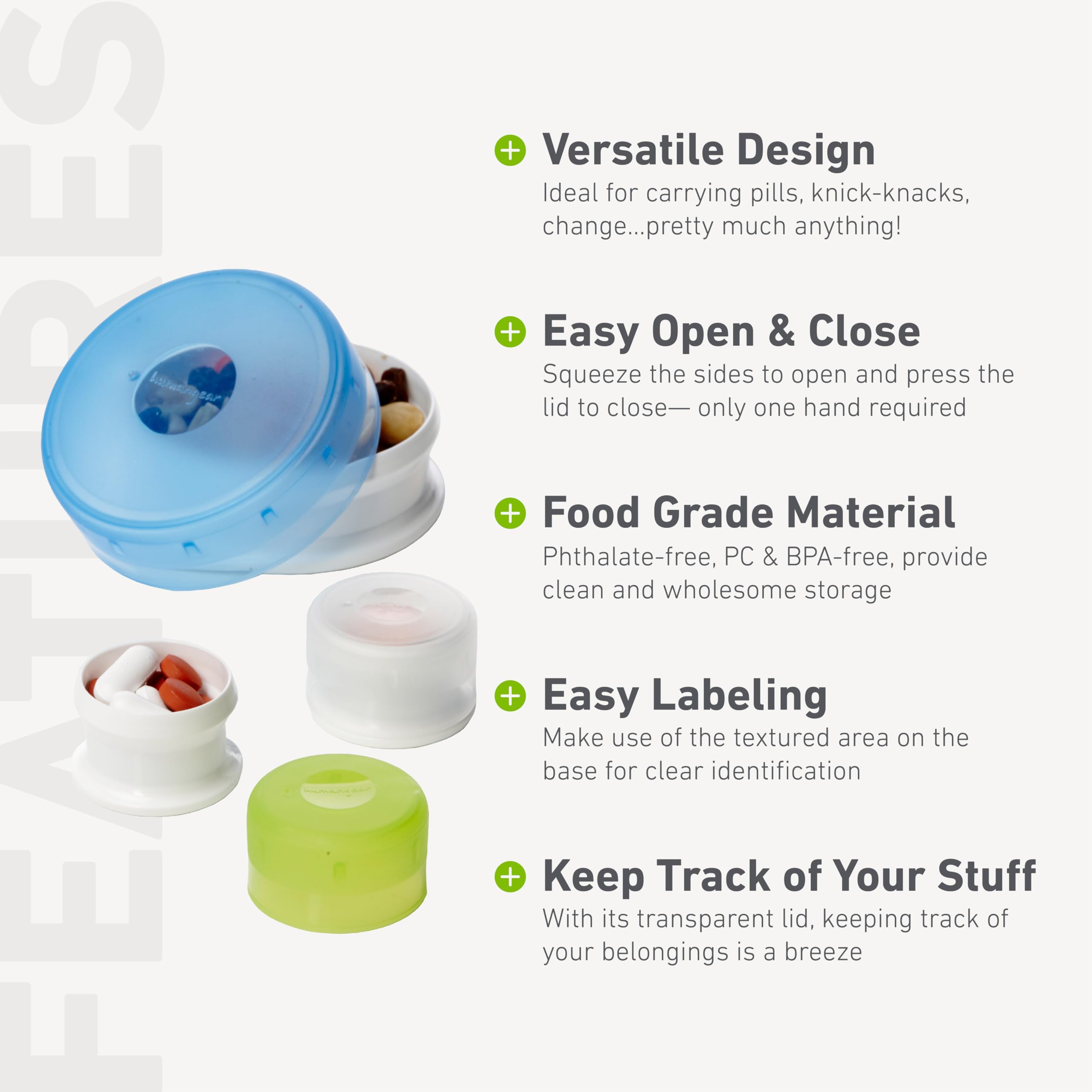 humangear GoTubb FDA food-safe materials and BPA-free benefits