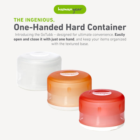 humangear GoTubb labeling base helps organize lunches and camping