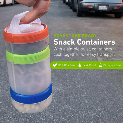 humangear STAX leak-proof lid prevents spills in bags.
