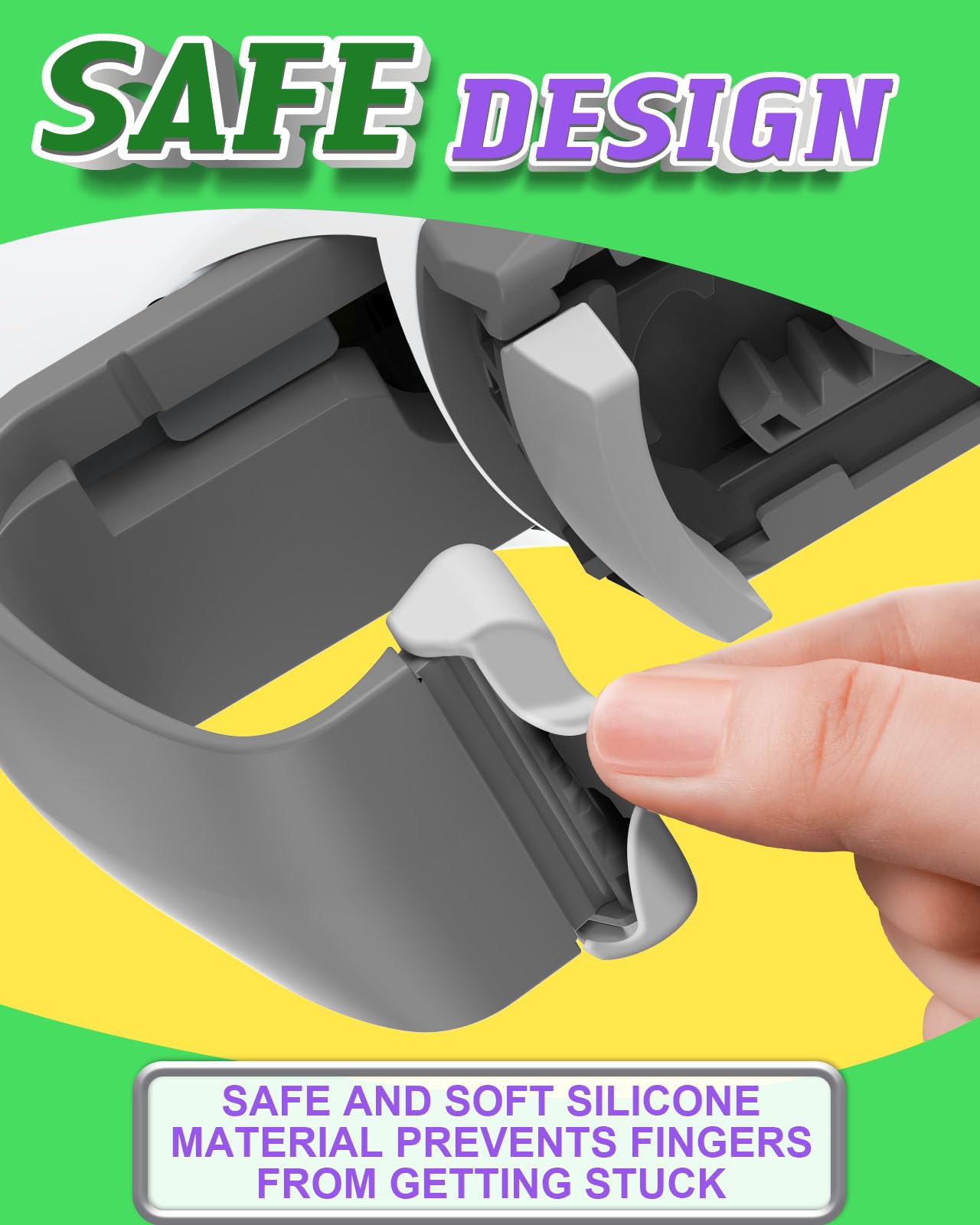 Humutan electric jar opener one-touch operation enables easy daily use.