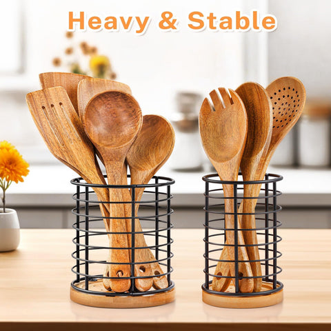 hunnycook bamboo base with drainage helps moisture drain away after washing