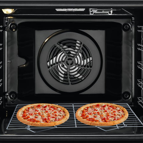 Hunnycook rack ideal for pastries and meat roasting, draining excess grease gracefully.