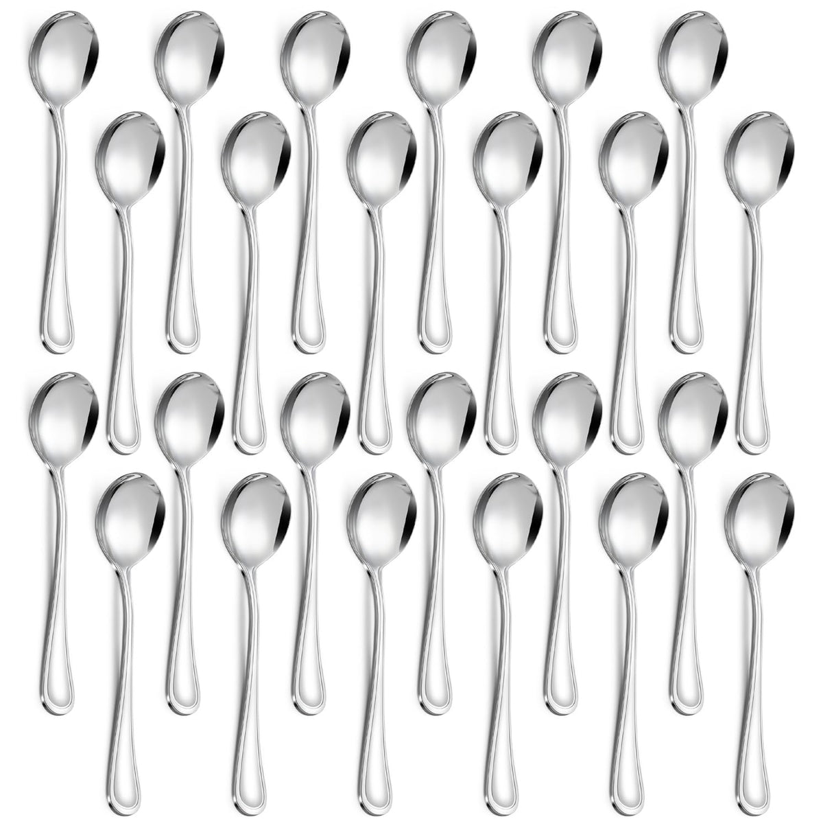 Hunnycook round-head soup spoon for generous scoops of soups and broths.