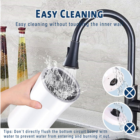 Huogary large capacity for frothing and heating supports busy mornings.