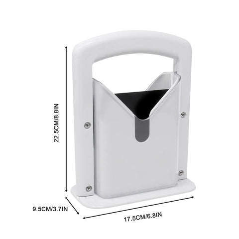 HUOZHI CZBCQ Bagel Slicer base-and-blade for precise, clean slices.