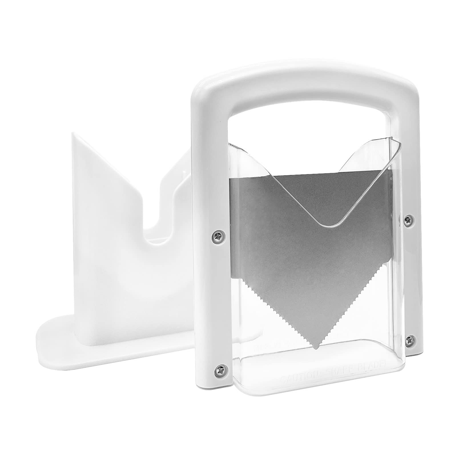 HUOZHI CZBCQ Bagel Slicer debris-capture keeps counter tidy.