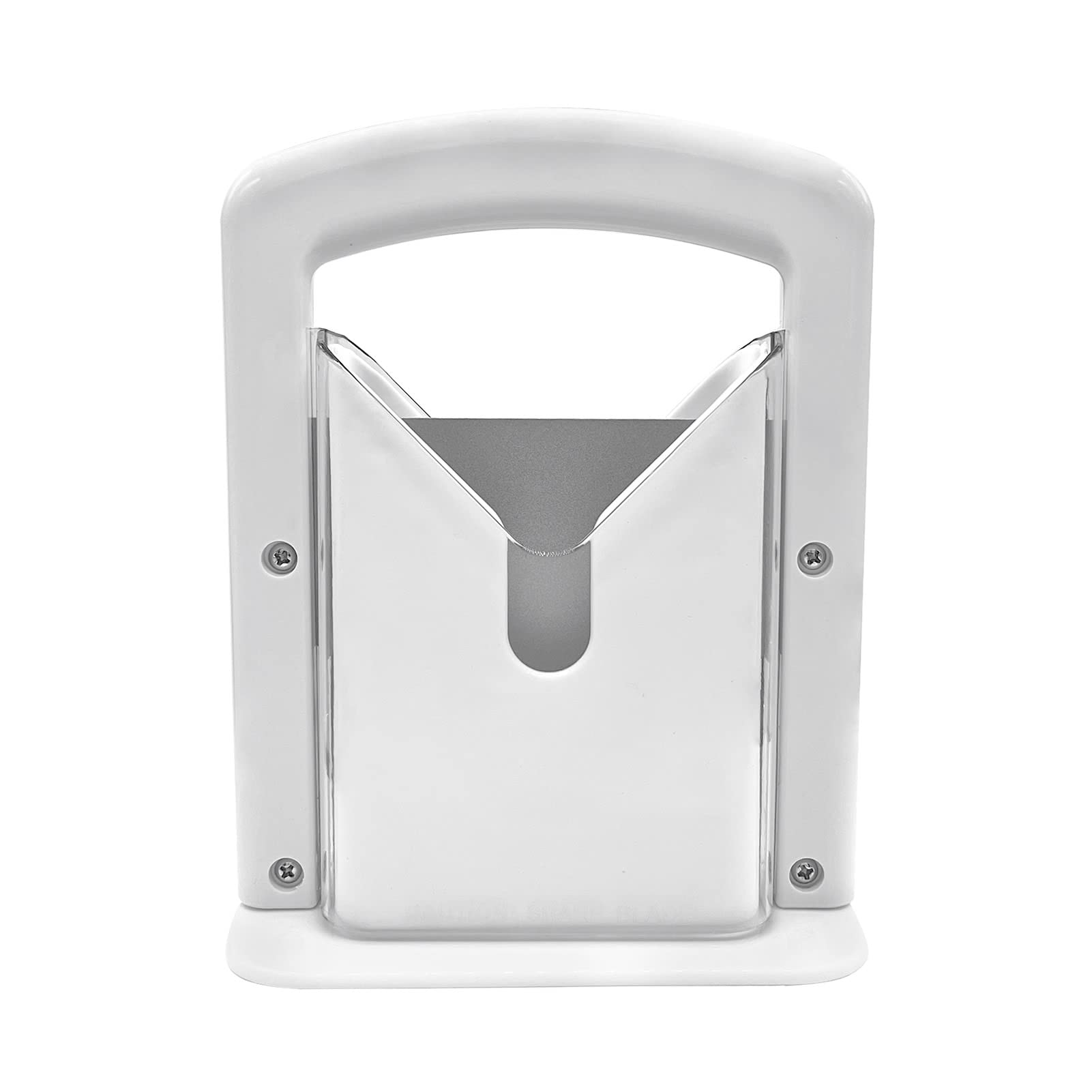 HUOZHI CZBCQ Bagel Slicer in-hand-use shows easy one-handed operation.