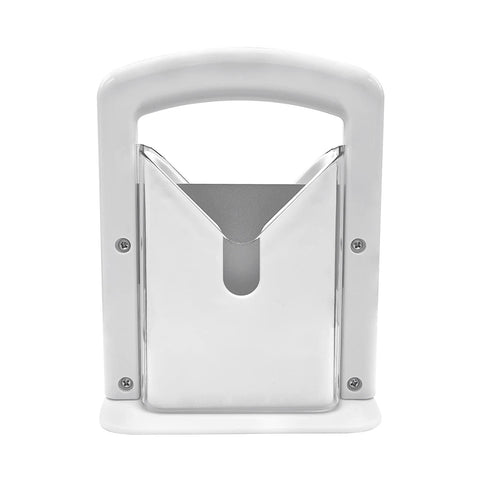 HUOZHI CZBCQ Bagel Slicer in-hand-use shows easy one-handed operation.