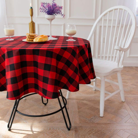 HUOZHI tablecloth suits indoor kitchen and outdoor patio spaces.