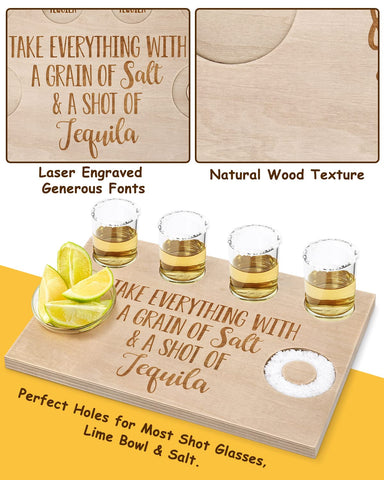 Huray Rayho natural wood-grain surface adds authentic charm to parties.