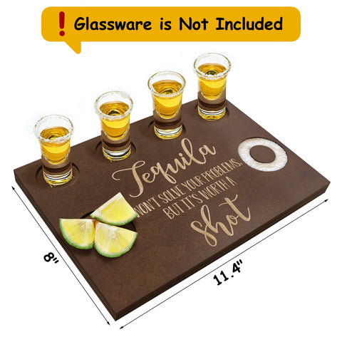 Huray Rayho tequila party setup on a stylish entertaining table