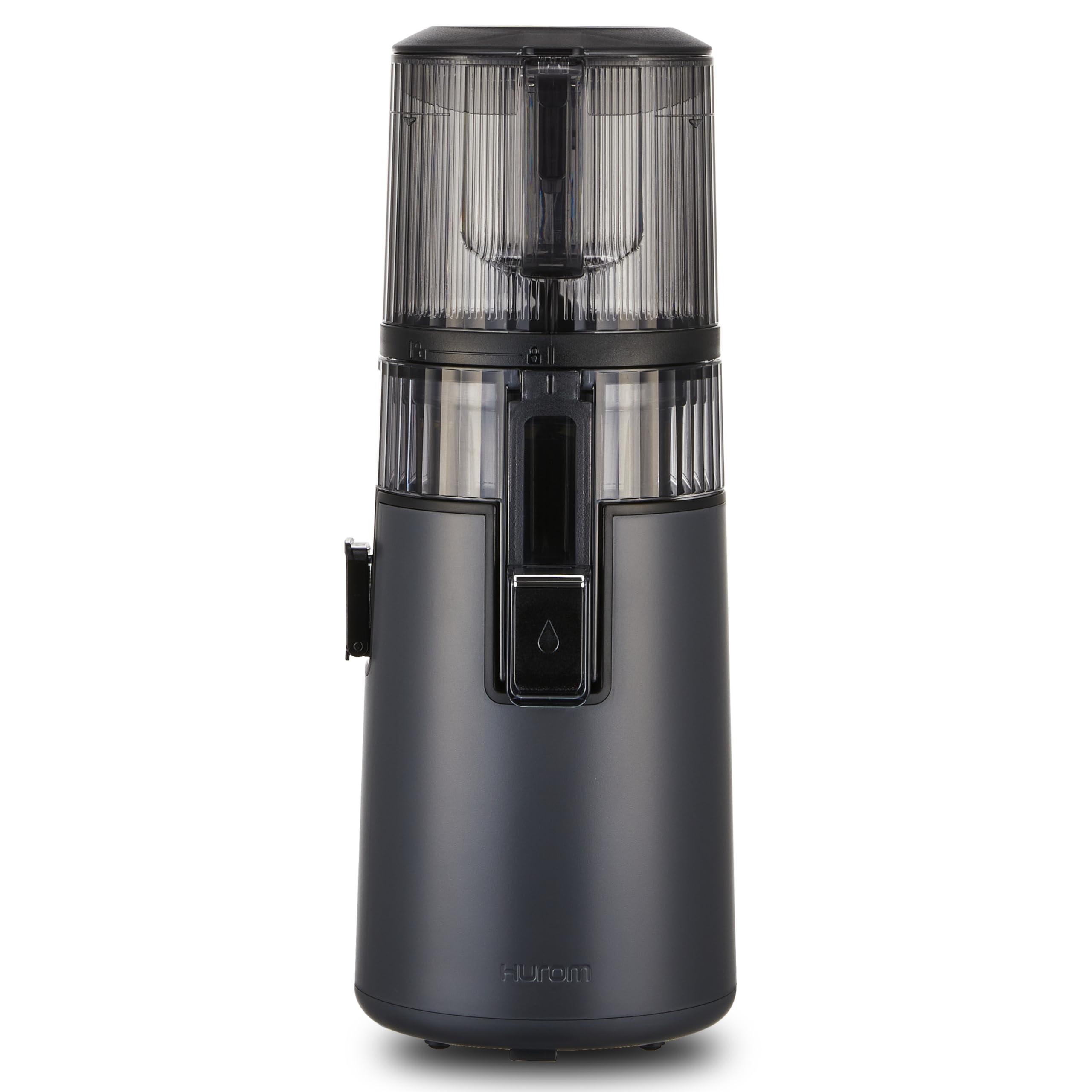 Hurom H70 front view showing compact, space-saving design for small kitchens.