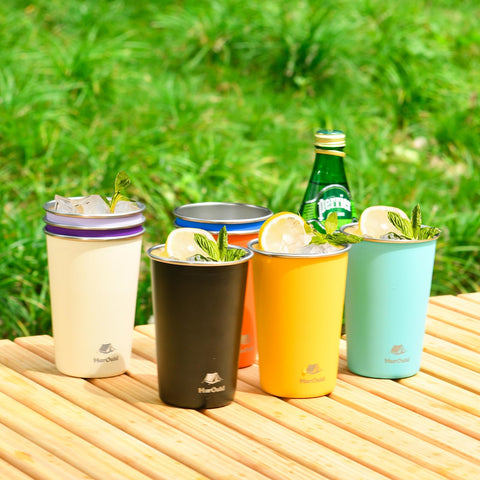 HurOutd rust-resistant, odor-free cups maintain taste outdoors
