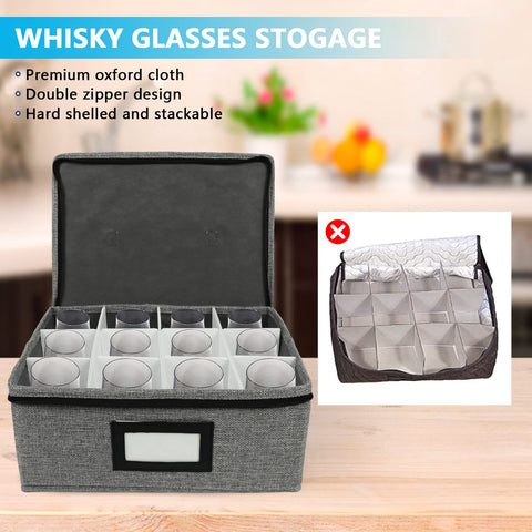 HURZMORO dust-free storage bag protects glasses during transport.