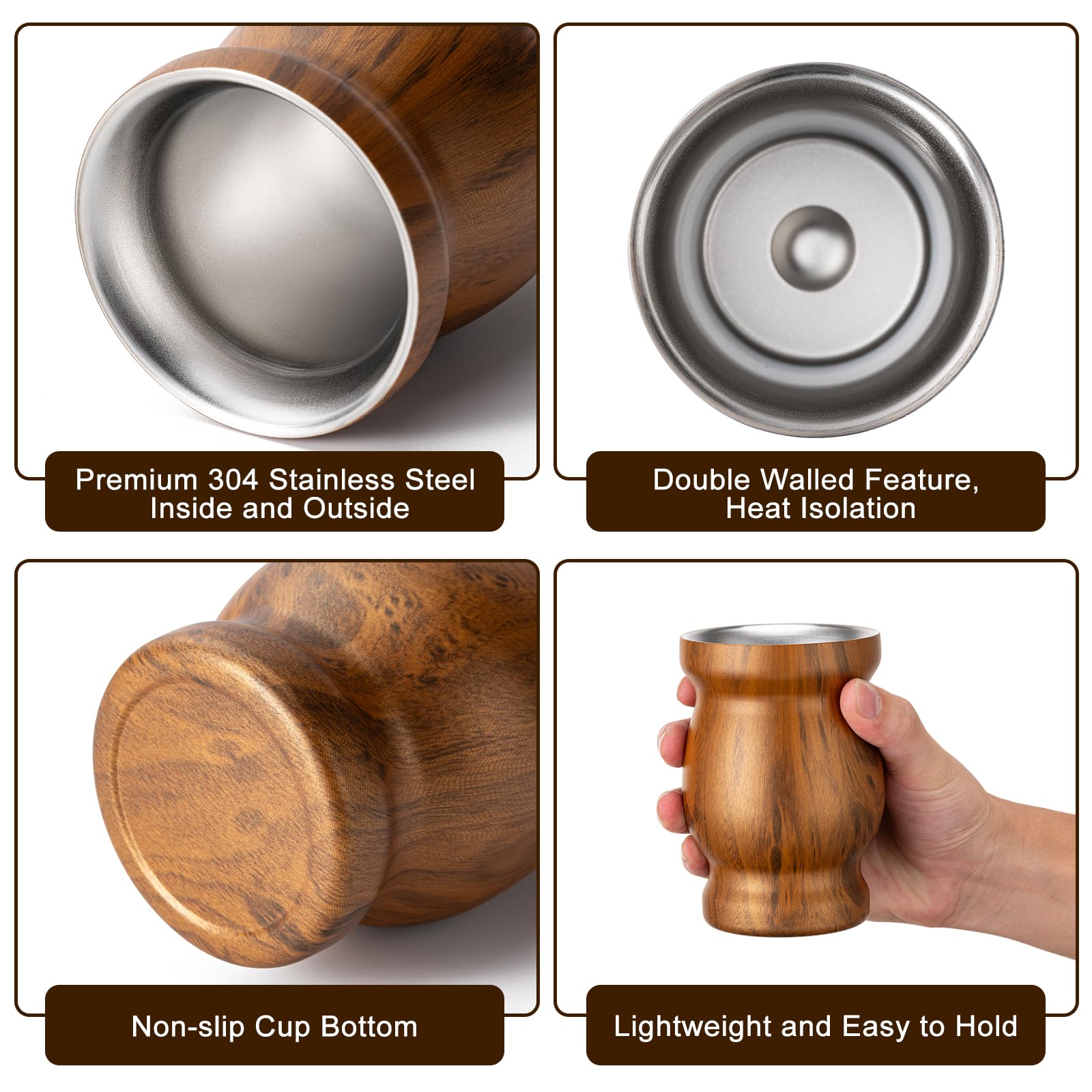Husfunov Yerba Mate bombilla set for smooth sipping.