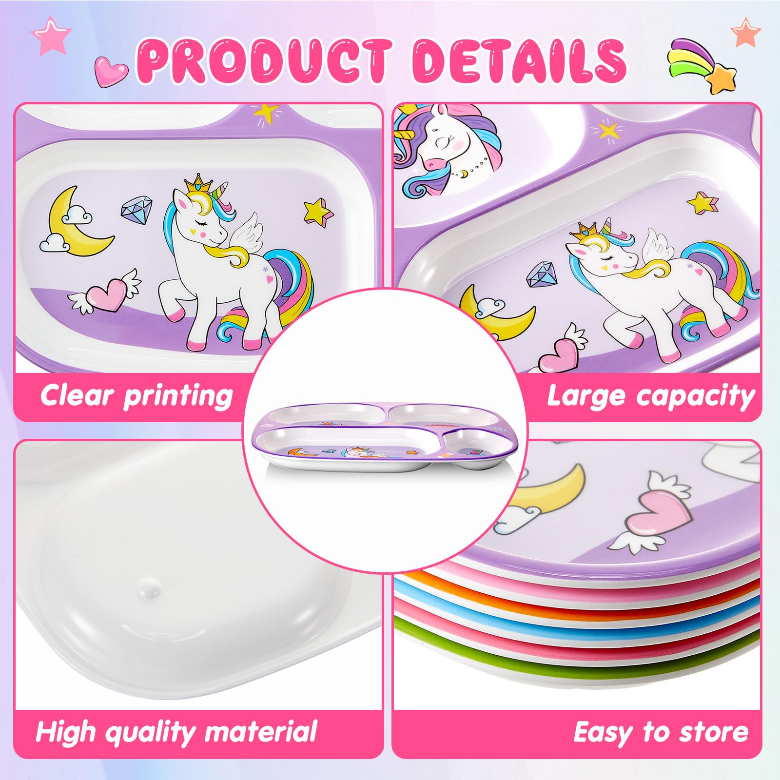 Hushee mermaid plate adds playful charm to table time.
