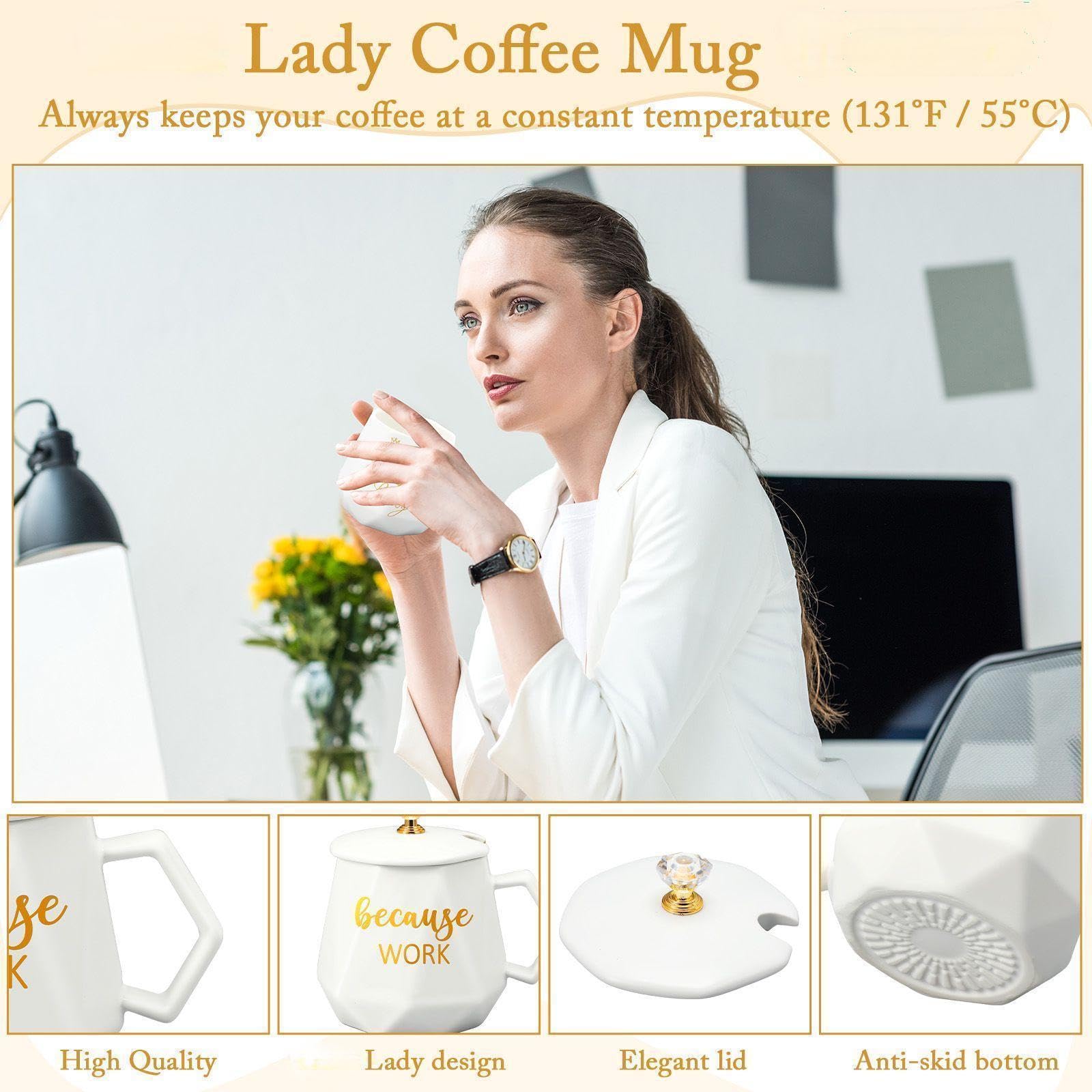 Hushee mug featuring gold printing for a refined gift feel
