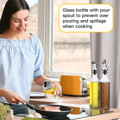 Hushee kitchen dispenser set on counter boosts accessibility.