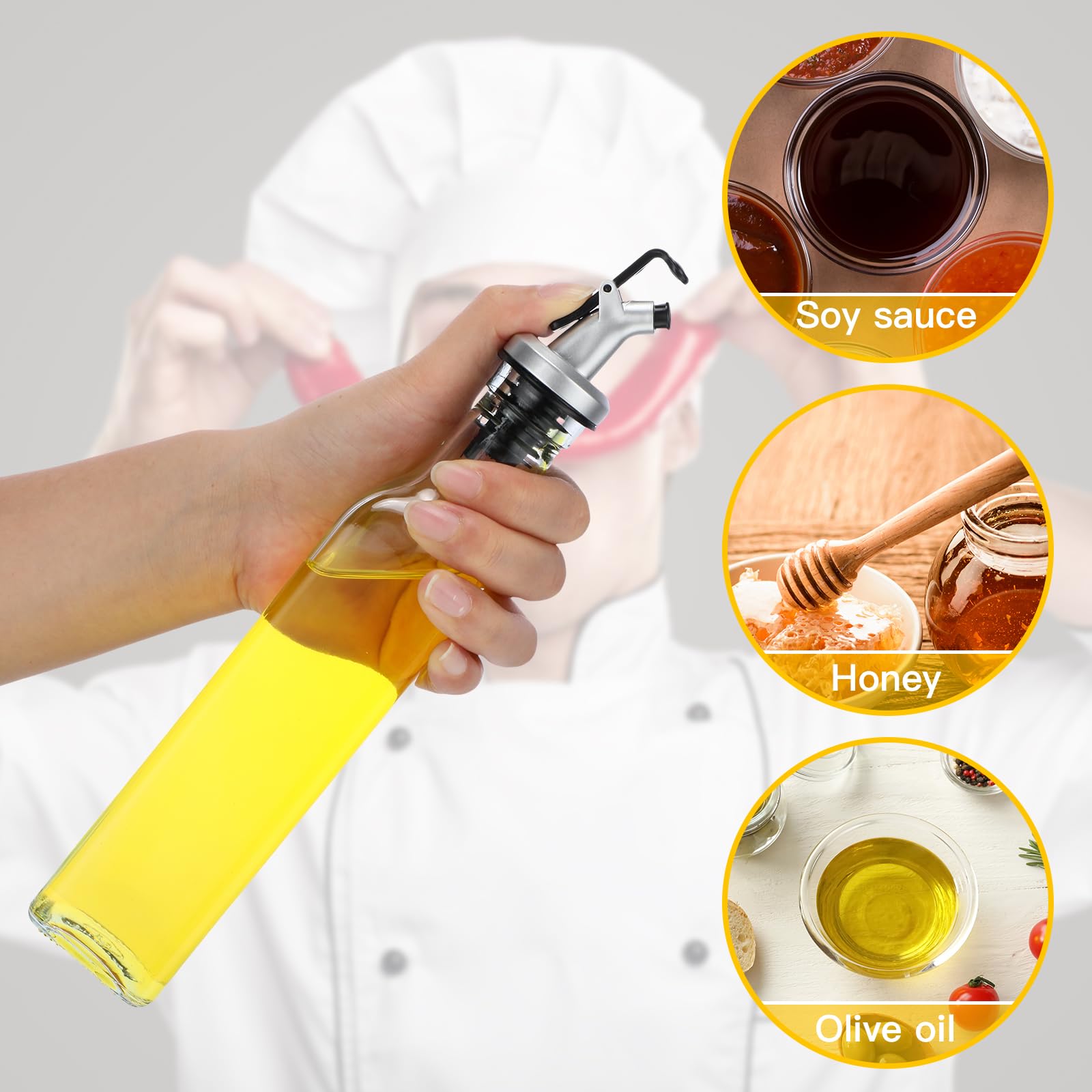 Hushee stainless steel funnel for mess-free filling.