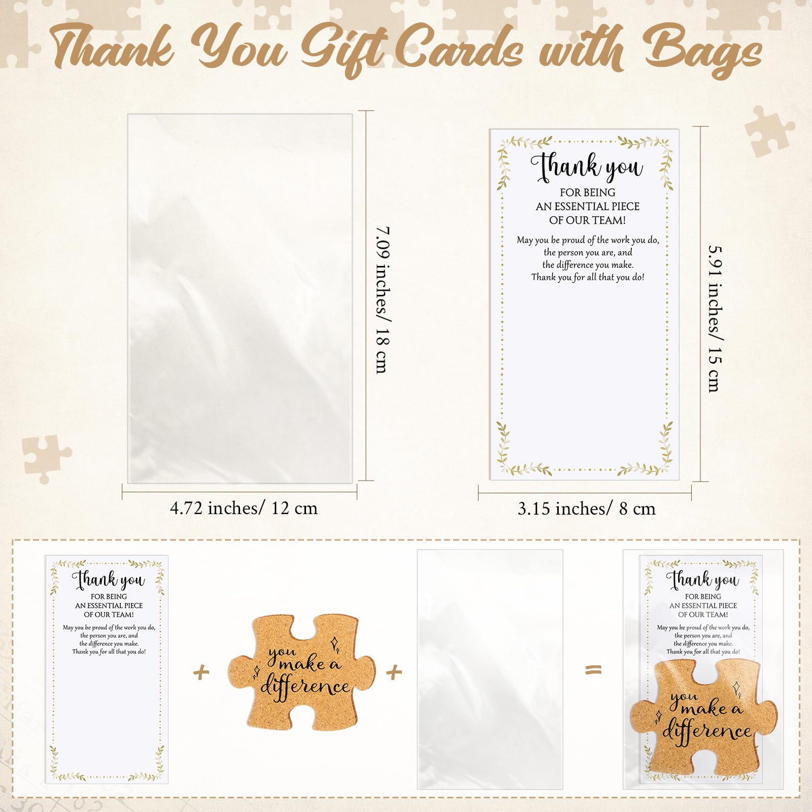 Hushee thank-you cards accompany coasters for thoughtful notes