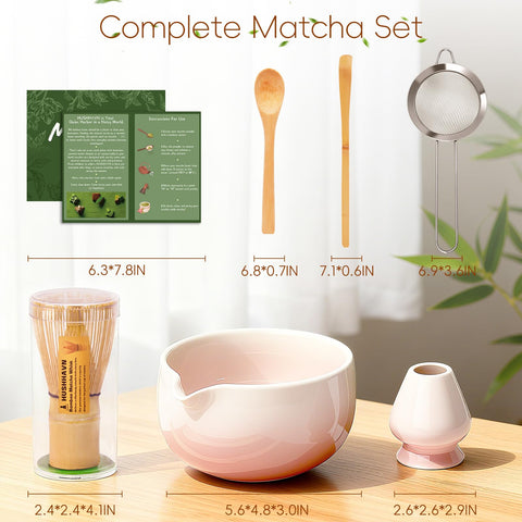 HUSHHAVN bamboo whisk (chasen) for smooth, clump-free matcha