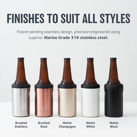 Huski Beer Cooler 2.0 grip-scalloped-panels offer comfortable handling