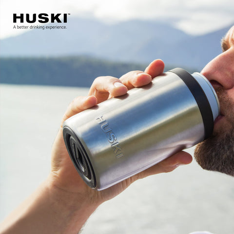 Huski Beer Cooler 2.0 stable base protects surfaces