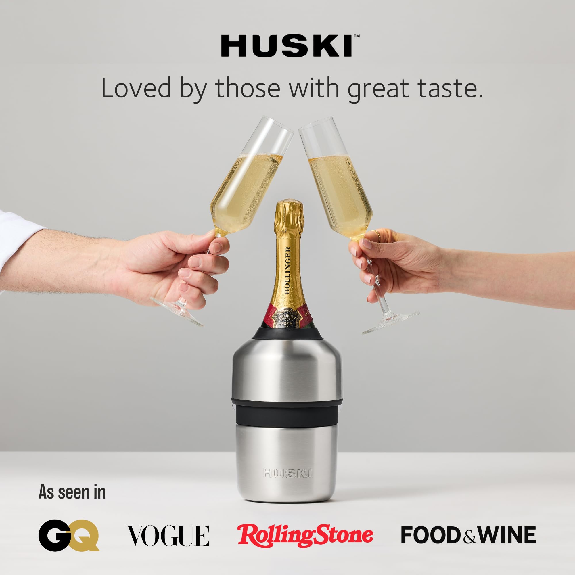 Huski Champagne Chiller gift-ready kraft box packaging