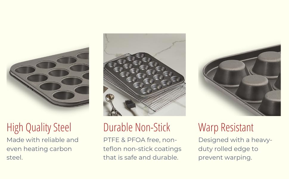 husMait cooling rack mesh promotes even cooling of bite-size treats.