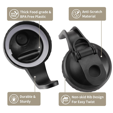 huspossesser BPA-free plastic lid keeps contents safe and clean