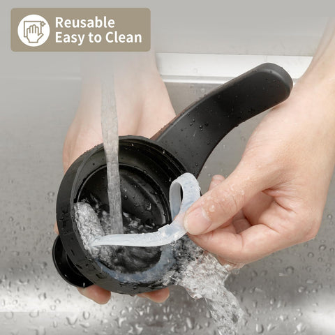 huspossesser lid is microwave and dishwasher safe for easy cleanup