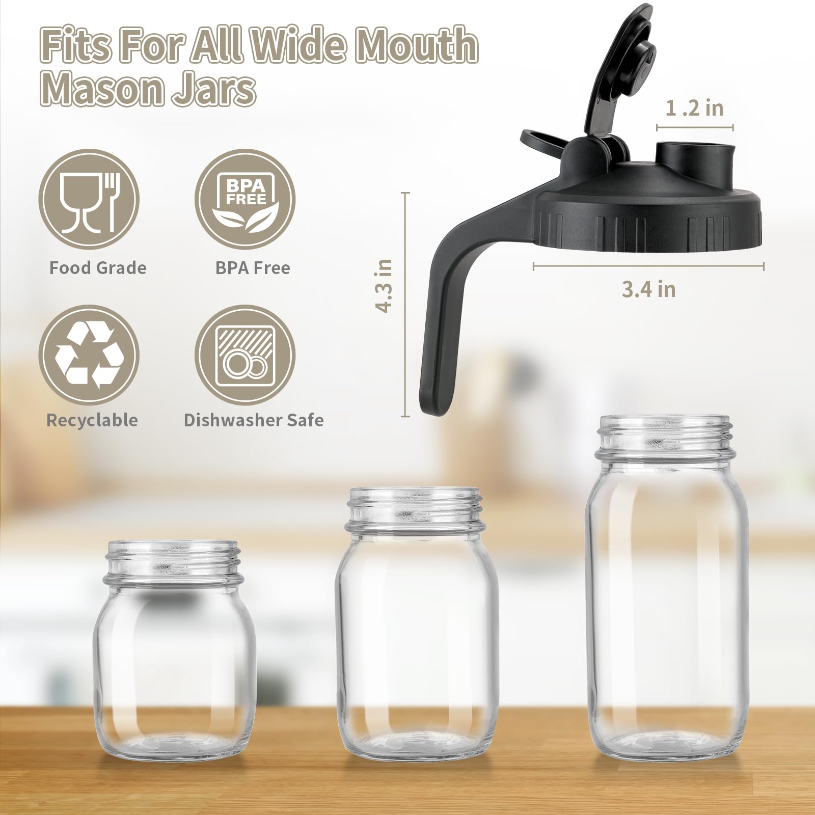huspossesser reusable mason jar lid helps reduce waste and preserve freshness