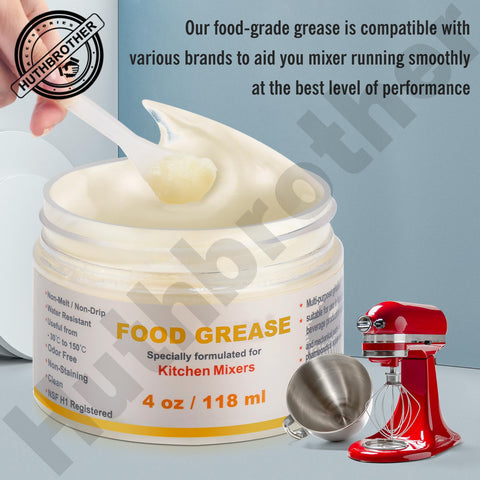 Huthbrother gear attachments used with stand mixers for smooth operation.