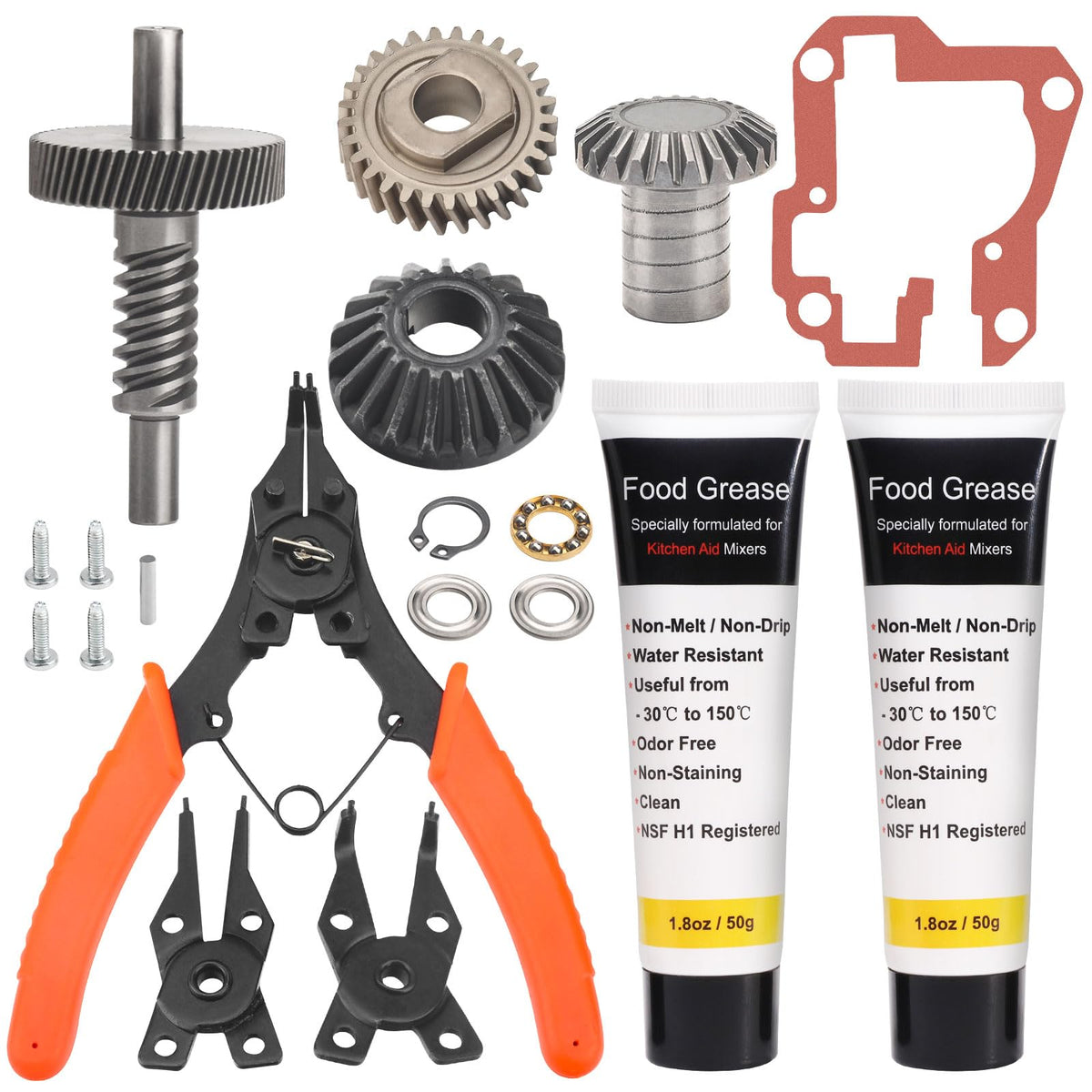 Huthbrother Worm Gear Kit 9709231 provides a reliable replacement for smooth mixer performance