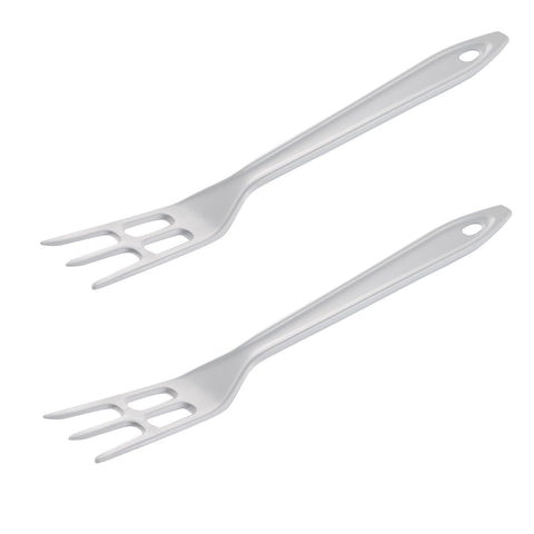 Hutzler waffle fork 11in white used for flipping waffles without scratching nonstick cookware