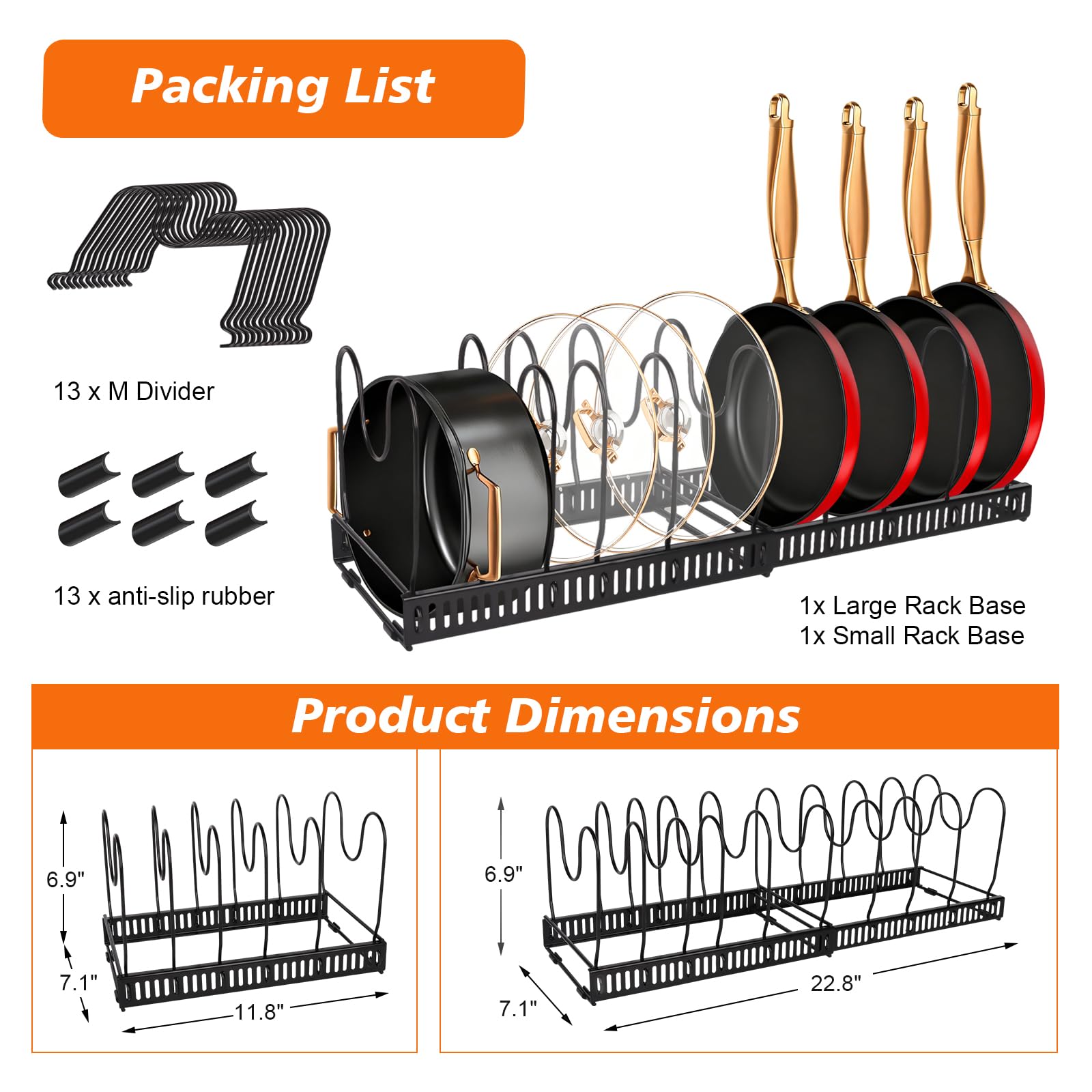 HuuDraLono tool-free assembly enables quick, wobble-free setup.