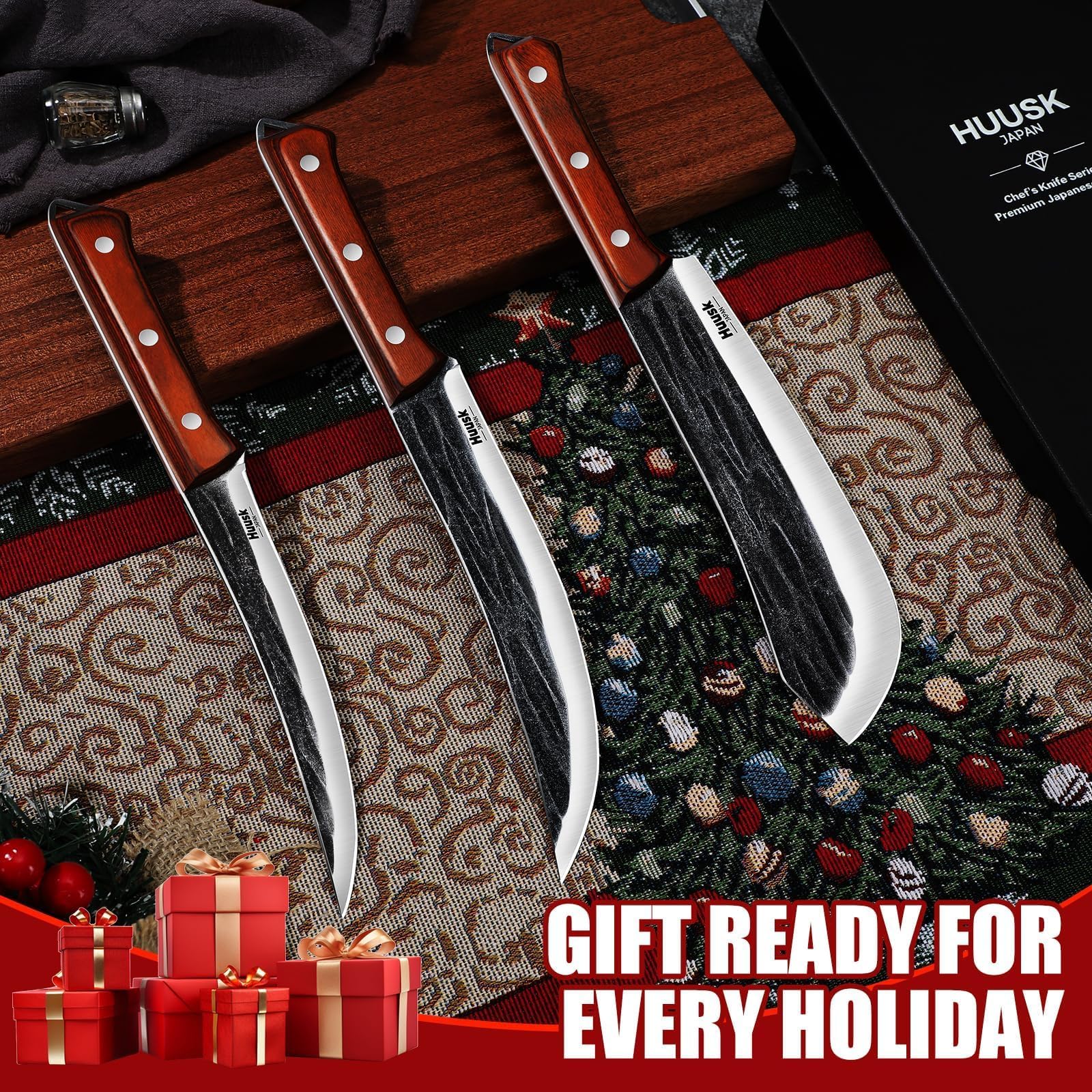 Huusk boning knife trimming and deboning