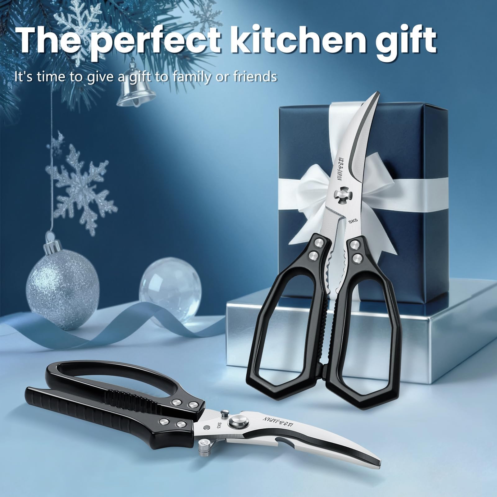Huusk Christmas gift box presentation for gifting culinary lovers.