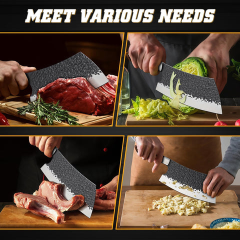 Huusk cleaver gift box packaging emphasizes premium gift for cooks