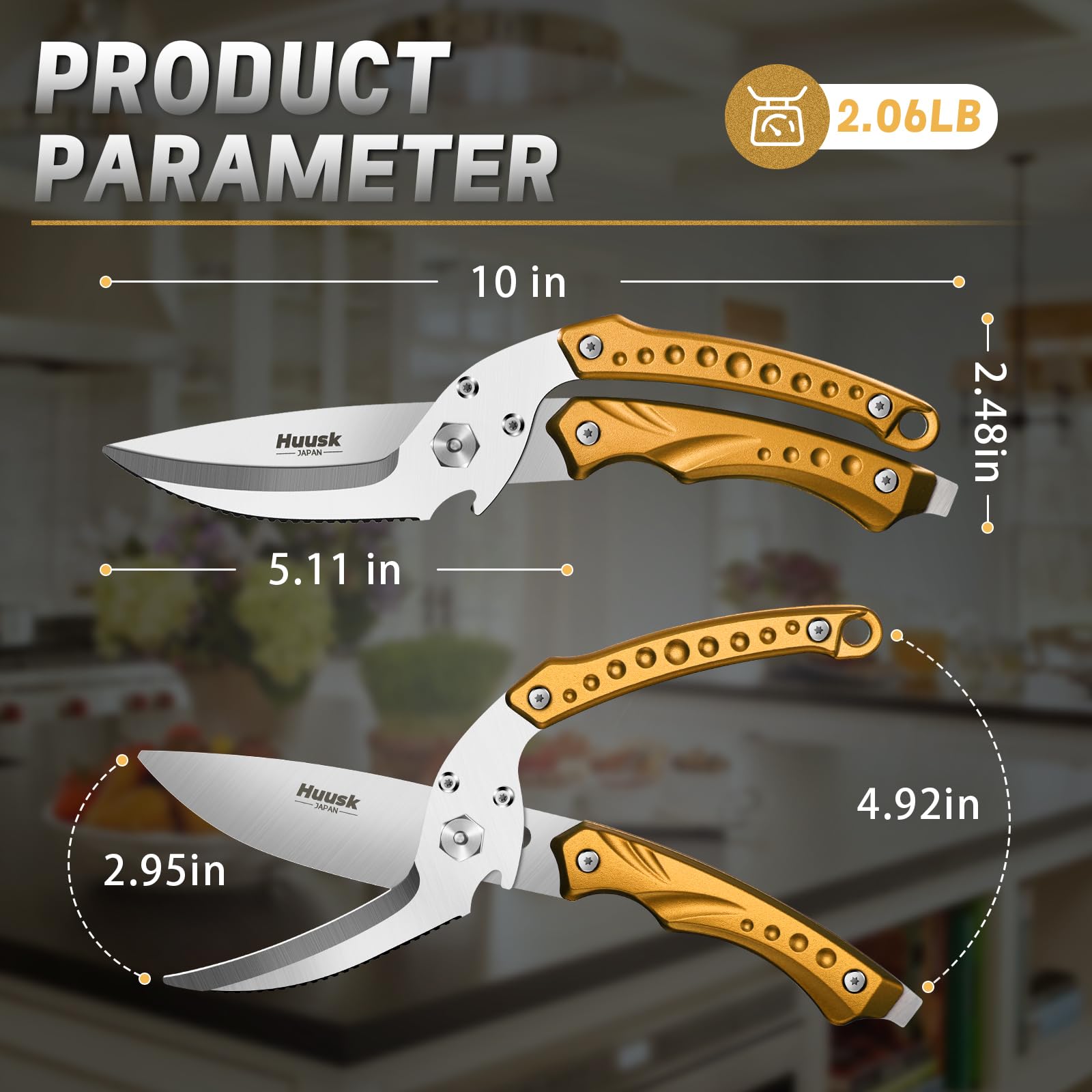 Huusk gift-ready packaging makes a premium kitchen tool ideal