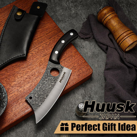 Huusk gift-ready packaging highlighting premium craftsmanship for cooks.