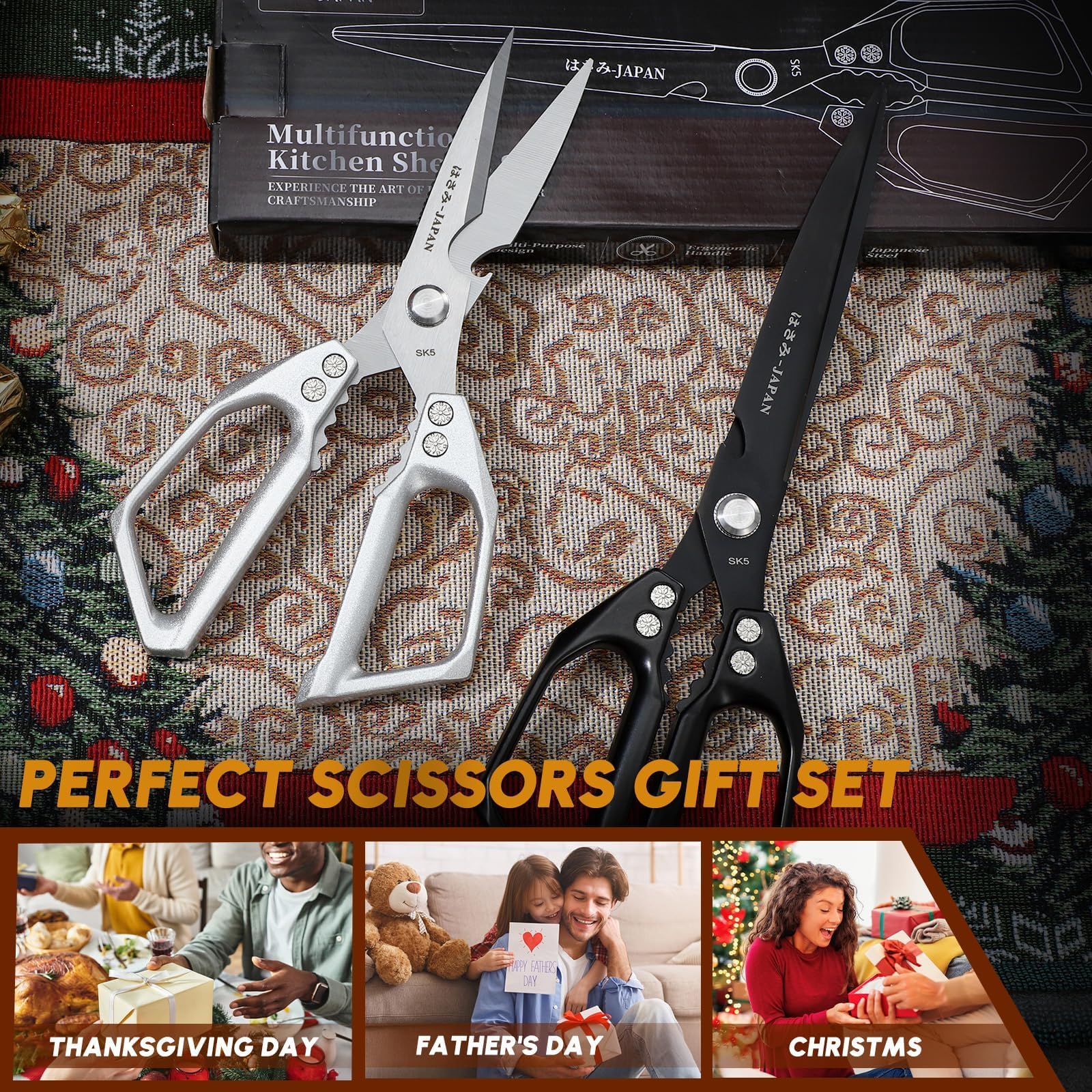 Gift-ready Huusk packaging makes a great holiday kitchen gift.