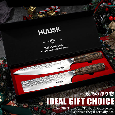 Huusk gift-ready packaging makes a thoughtful present for cooks.