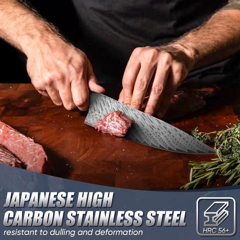 Huusk knife sheath protects the blade and keeps you ready for kitchen prep.