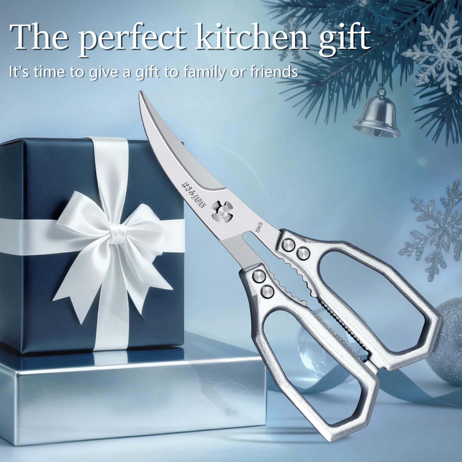 Huusk scissors in gift box, ready for gifting