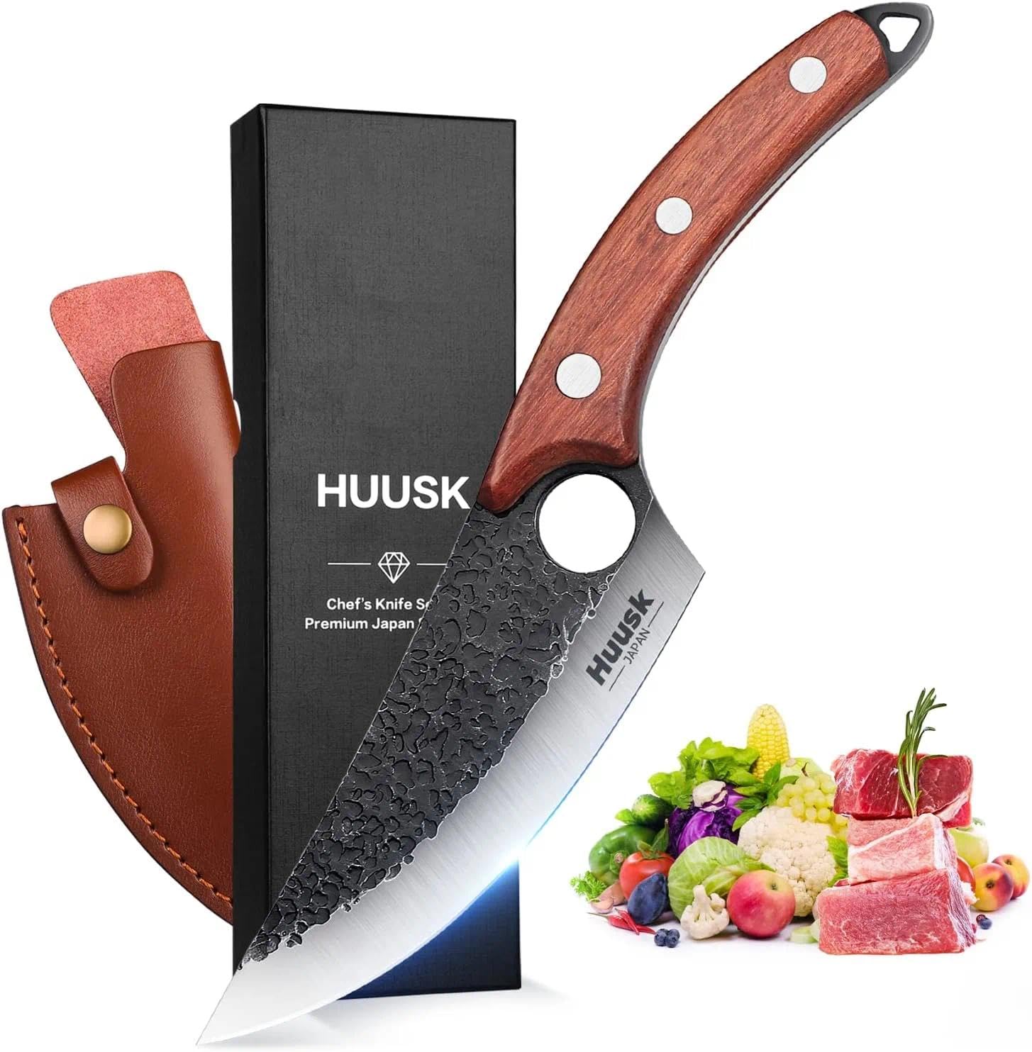 Huusk Viking knife full tang for dependable slicing and deboning